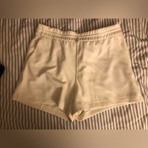 Lululemon Soft Streme 4” Shorts color: Lemon Sorbet